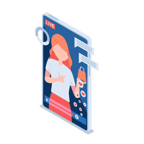 grafico de un video vertical