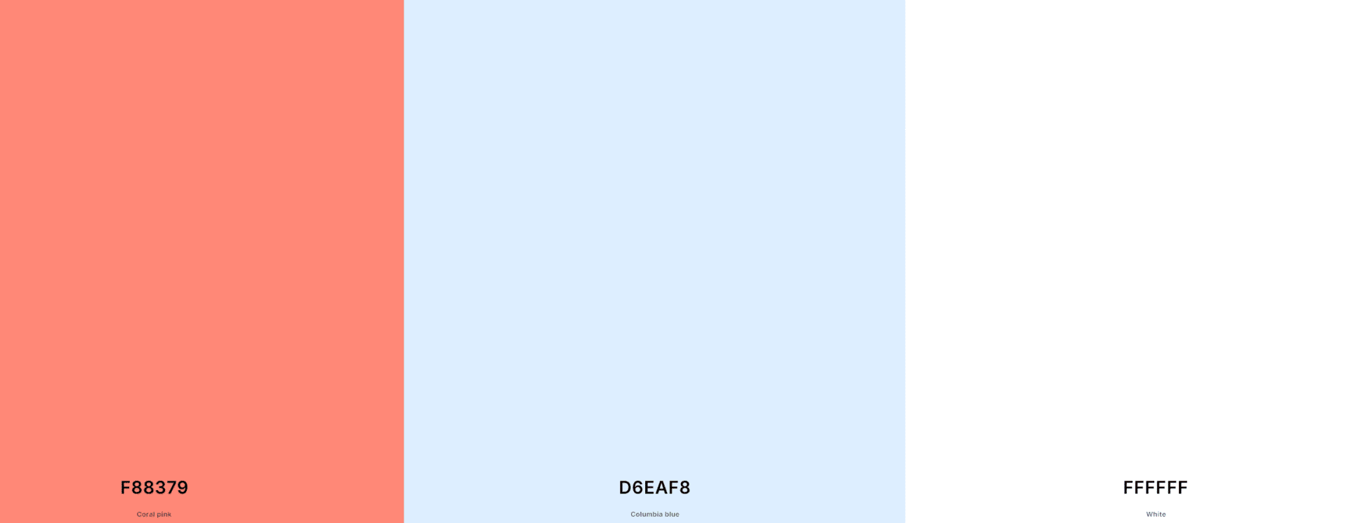 combinación de colores para web