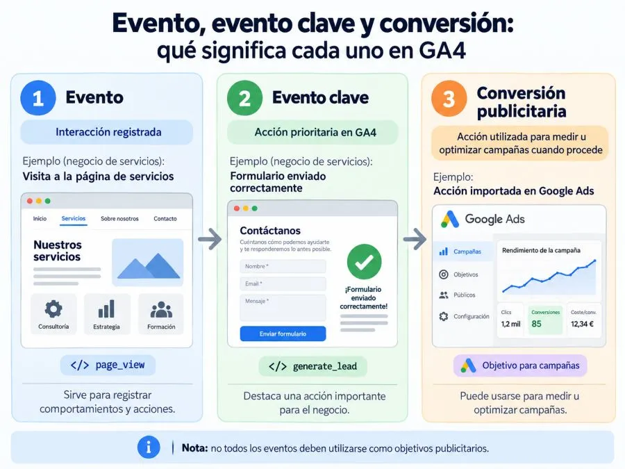 Guía visual de GA4
